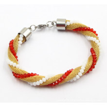 Fashion Mesh Stainless Steel Bracelet Jewelry for Girls